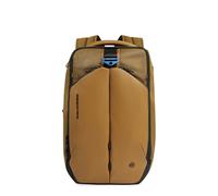 Piquadro Laptop-Reiserucksack 14" Unisex Stoff/bio-based Materialien senfgelb