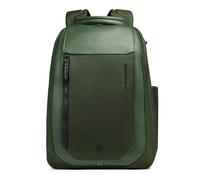 Piquadro Laptop Reiserucksack 15,6" aus recycled Stoff Unisex Leder und Stoff grun