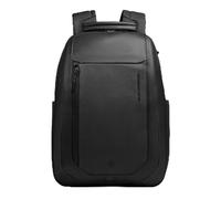 Piquadro Laptop Reiserucksack 15,6" aus recycled Stoff Unisex Leder und Stoff schwarz