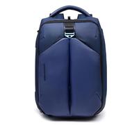 Piquadro Laptop-Reiserucksack 17,3" Unisex Stoff/bio-based Materialien blau