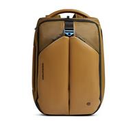 Piquadro Laptop-Reiserucksack 17,3" Unisex Stoff/bio-based Materialien senfgelb