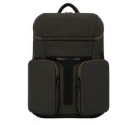 Piquadro Laptop-Rucksack Hidor 14" mit wasserdichter Tasche grün