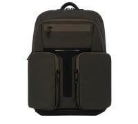 Piquadro Laptop-Rucksack Hidor 14" mit wasserdichter Tasche grün