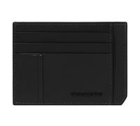 Piquadro Liko Kreditkartenetui RFID Schutz Leder 11 cm schwarz