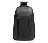 Piquadro Lyss Sling Bag 31 cm Leder schwarz