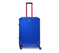 Piquadro - Mittelgroßer Hartschalen-Trolley mit 4 Rädern und Sicherheitsschloss - Polycarbonat - Blau - Herren und Damen