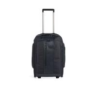 Piquadro Brief 2-Rollen Rucksacktrolley 53 cm Laptopfach blue