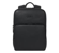 Piquadro Rucksack Modus Restyling Leder 37 cm Laptopfach nero