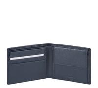 Piquadro Modus Geldbörse mit abnehmbarem Dokumentenhalter und Münzfach blau - Farb-Varianten: Blau