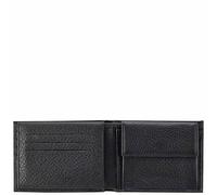 Piquadro Modus Herrenbrieftasche mit Portemonnaie, Kreditkartensteckfächern und Dokumentenfach black