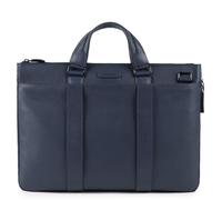 Piquadro Modus Special Aktentasche mit 2 Griffen, schmal und erweiterbar, aus Leder