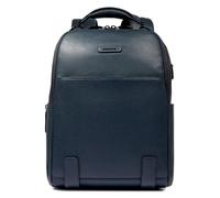 Piquadro Rucksack Unisex Herrenrucksack Laptophalter 14" Anpassbar Blau