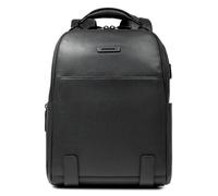 Piquadro Modus Special Daypack Leder 37 cm Laptopfach schwarz