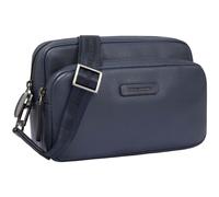Piquadro Modus Special Umhängetasche RFID Schutz Leder 23 cm blue