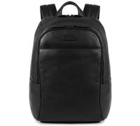 Piquadro Modus Special Rucksack Leder 39 cm Laptopfach schwarz