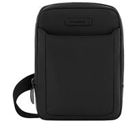 Piquadro Modus Umhängetasche Leder 17 cm schwarz