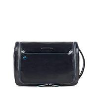 PIQUADRO Move 2 Reise-Kosmetiktasche, 30 cm, blau, 30 cm, Kulturbeutel für unterwegs