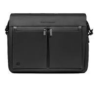 PIQUADRO Orion Compact Messenger Bag 13" Black