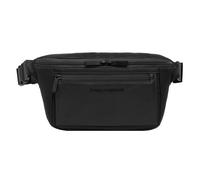 Piquadro Gürteltasche Orion – Leder & Stoff – 31,5 cm – Schwarz – Einheitsgröße