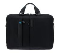PIQUADRO P16 Computer Portfolio Briefcase Chevron / Nero