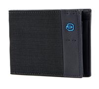 PIQUADRO P16 Men´s Wallet With Coin Pocket Chevron / Blu