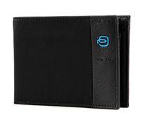 PIQUADRO P16 Men´s Wallet With Flip Up ID Window Chevron / Nero