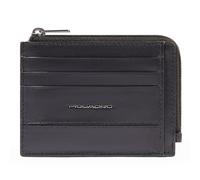 Piquadro Kreditkartenetui Philip Leder 11 cm RFID Schwarz