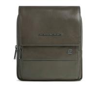 Piquadro Philip Umhängetasche Leder 20 cm grün