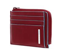 Piquadro Porta Carte di credito in Pelle, Unisex-Erwachsene Reisezubehör- Brieftasche, Rosso, 11,50 x 8,00 x 1,00 (cm) - Pp4822b2r