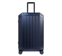 Piquadro PQ-Alub 4-Rollen Trolley dunkelblau, Aluminium, 46 x 69 x 27cm