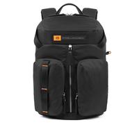 Piquadro PQ-Bios Laptoprucksack 14", mit zwei Fronttaschen schwarz