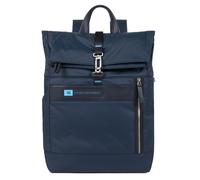 Piquadro PQ-Bios Roll Top Laptoprucksack 15,6" Ultramarinblau