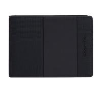 Piquadro PQ-Earth Geldbörse RFID Schutz Leder 12.5 cm schwarz