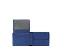 PIQUADRO PQ Earth Men´s Wallet Flip Up ID RFID Blue