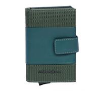 Piquadro Banknoten- und Kreditkartenetui PQ Earth aus Metall und Stoff Grün