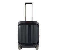 Piquadro PQ Light Cabin Spinner 4426 with Front Pocket in Nero Opaco (40 Liter), Koffer & Trolley