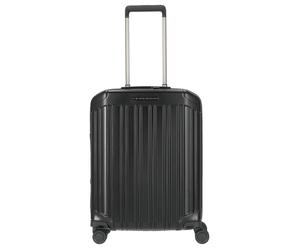 Piquadro PQ-Light - Ultra Slim 4-Rollen-Kabinentrolley 55 cm (matt black)