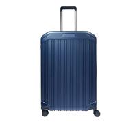 Piquadro PQ Light 4 Rollen Trolley 69 cm mit Dehnfalte blau