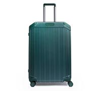 Piquadro PQLM 4-Rollen Trolley dunkelgrün, Polycarbonat, 46 x 68 x 27cm