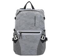 Piquadro PQ-M Rucksack RFID 39 cm Laptopfach camouflage reflected grey (CA5495PQM-CAMOREFGR)
