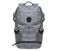 Piquadro PQ-Modular Laptoprucksack 15,6" aus rezykliertem antiviralen Stoff Camo Grigio