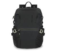 Piquadro PQ-Modular Laptoprucksack 15,6" aus rezykliertem antiviralen-Stoff und Diebstahlsicherung Schwarz