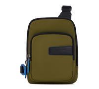PIQUADRO PQ-RY Pocket Crossbody Bag Verde / Nero
