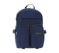 PIQUADRO PQ-RY RFID Computer Backpack Blu Notte