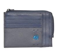 Piquadro Pulse Kreditkartenetui Leder 12,5 cm blau