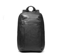 PIQUADRO Pulse Mini-Rucksack aus Leder, Schwarz, Mini, Business