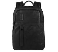 Piquadro Pulse Special Großer Laptop-Rucksack mit Fach für iPad 10,5"/9,7", schwarz - Farb-Varianten: Schwarz