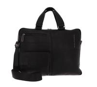 PIQUADRO Ronnie Computer Portfolio Briefcase Black