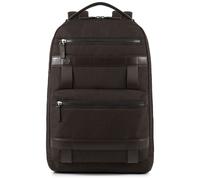 Piquadro Ross Großer Laptop-Rucksack 14" marone