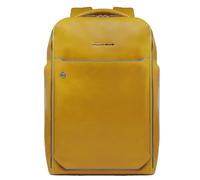 Piquadro Blue Square Rucksack gelb, Leder, Unisex, 18L
